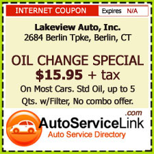 Berlin CT Oil Change Coupon